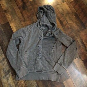 J. Crew Washed Heavyweight Jersey Hoodie S
